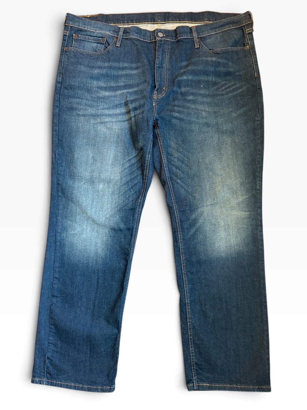 Levi's 541 Athletic Taper Jeans Men’s 46x30 Faded Medium Blue Denim READ